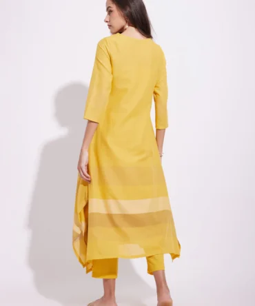 Print Cotton Kurta Pant Set