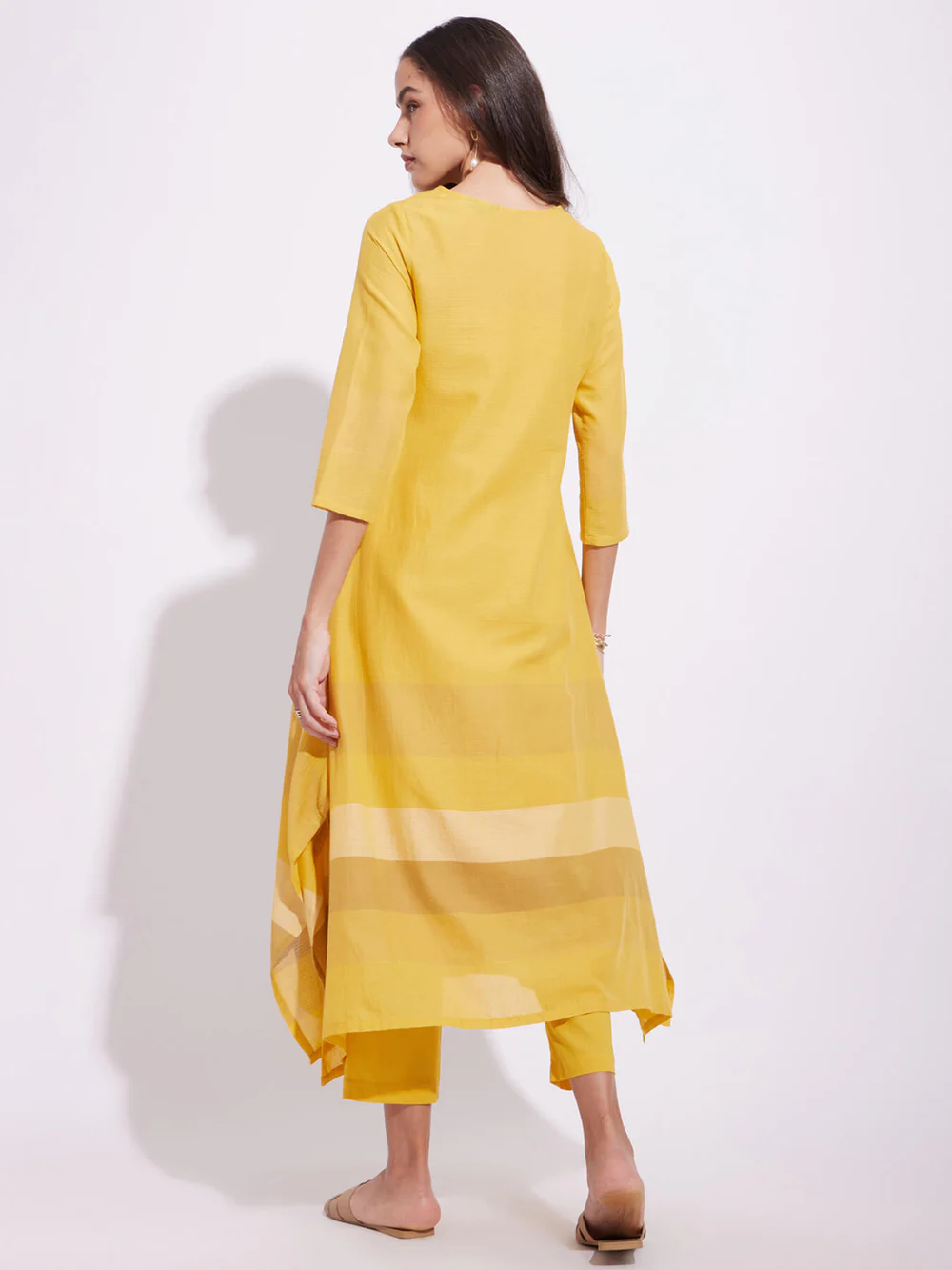 Print Cotton Kurta Pant Set