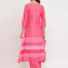 Stripe Print Cotton Kurta