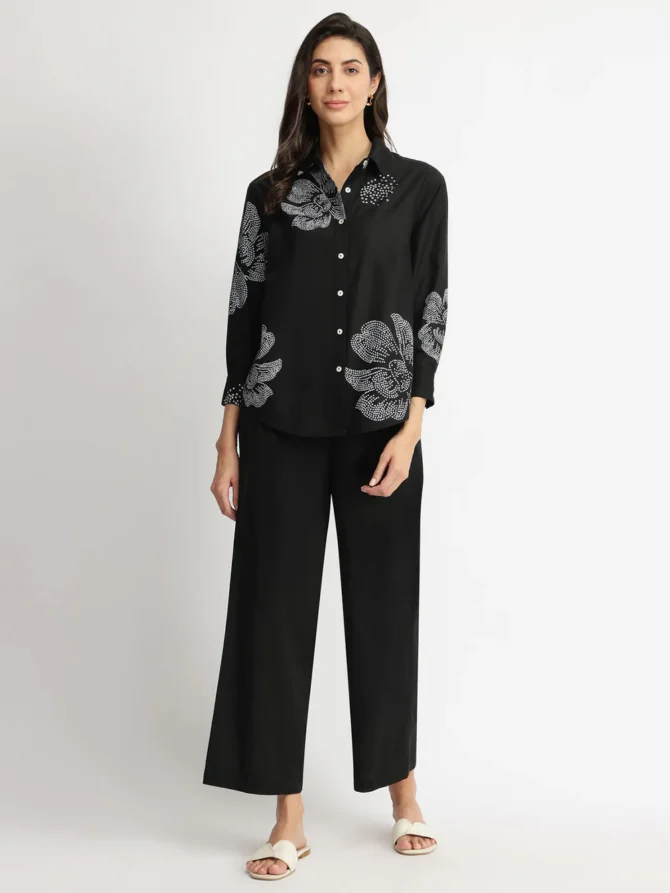Bandhani Floral Co-Ord Set