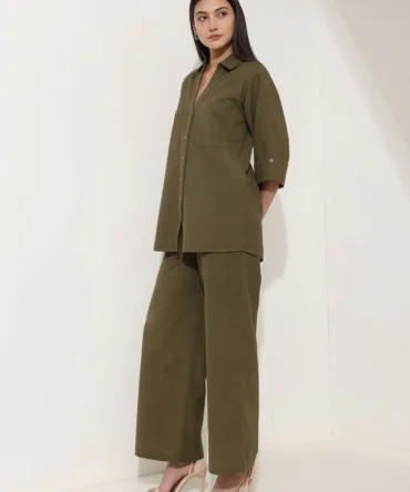 Linen Blend Co-Ord Outfit