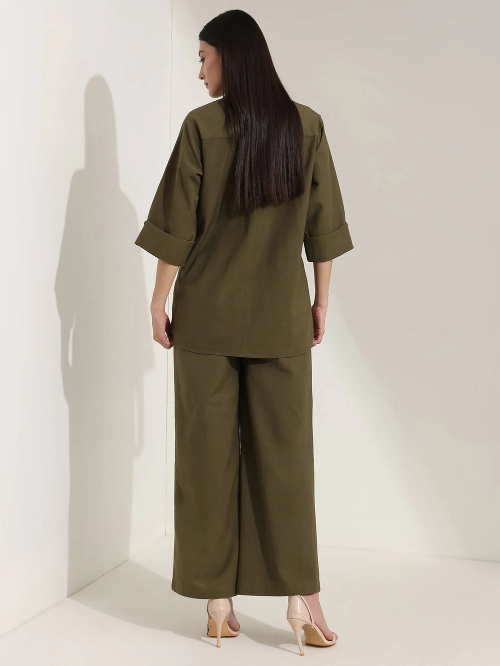 Linen Blend Co-Ord Outfit