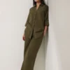 Linen Blend Co-Ord Outfit