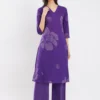 Floral Print Cotton Kurta