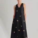 Black Silk Blend Kurta