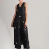 Black Silk Blend Kurta