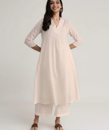 Cotton Ethnic Kurta Set