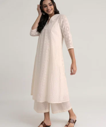 Cotton Ethnic Kurta Set