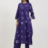 Polka Print Cotton Kurta